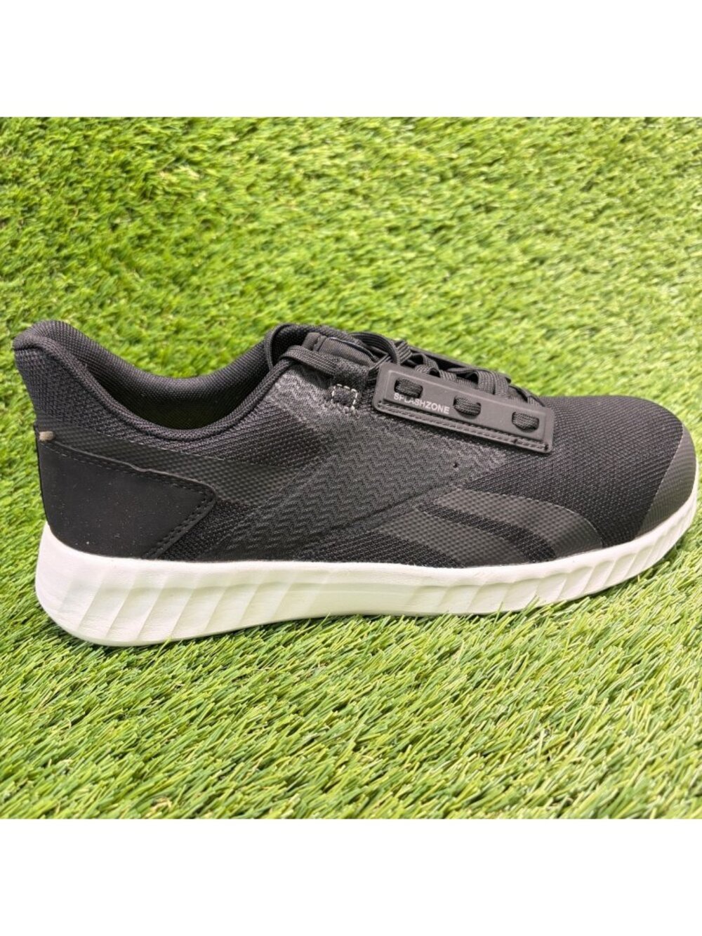 Reebok Sublite Legend EH Mens Size 9W Black Composite Toe Safety Work Shoes